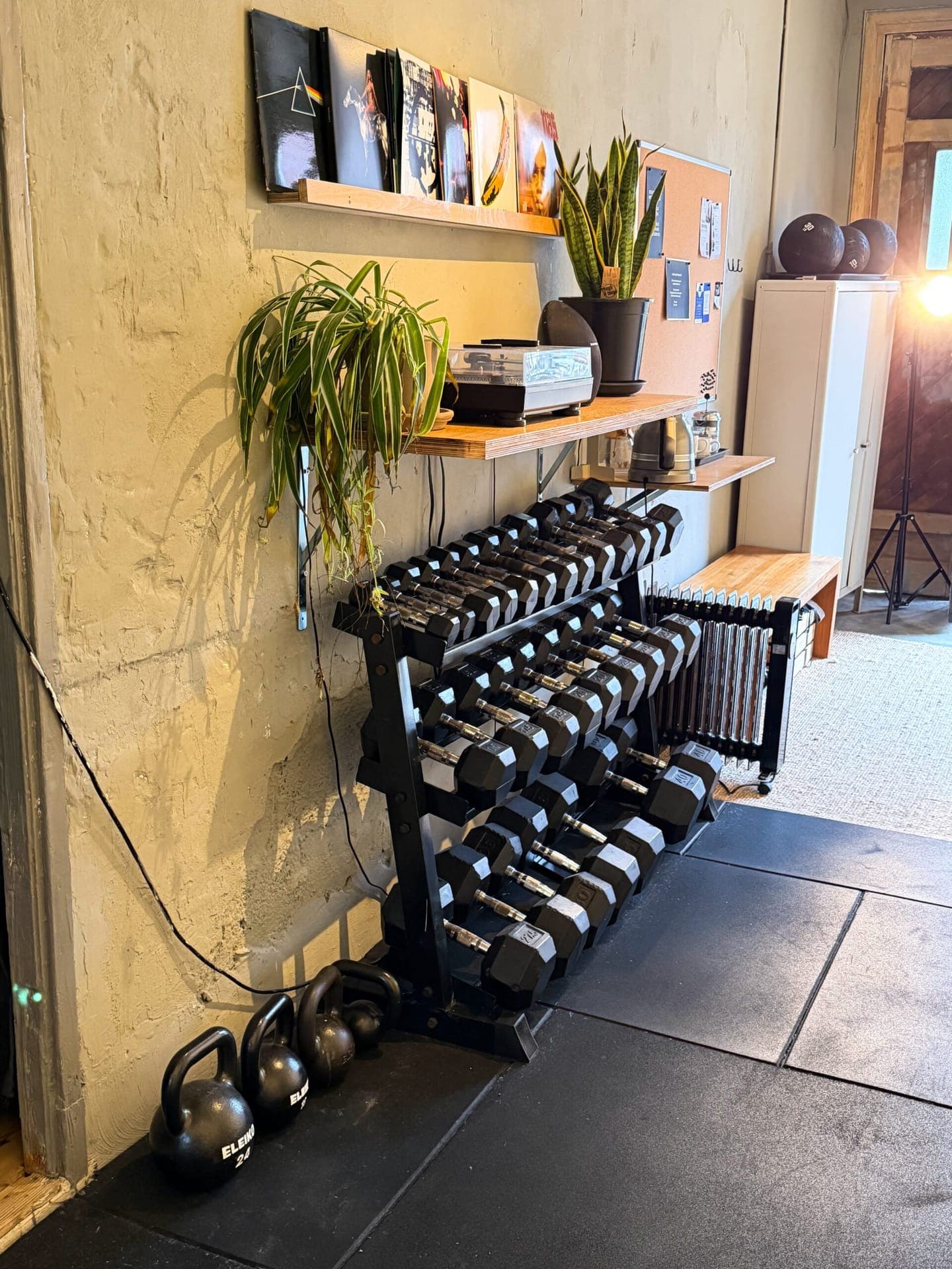 Training equipment at SculptClub